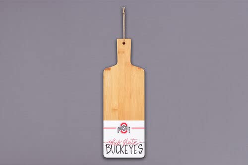 Magnolia Lane Ohio State University Charcuterie Bread Board, 16-inch Length, Kitchen Accessories
