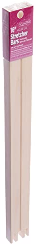 Frank A. Edmunds Stretcher Bars for Needle Arts Supplies, 1 Count (Pack of 1), Natural