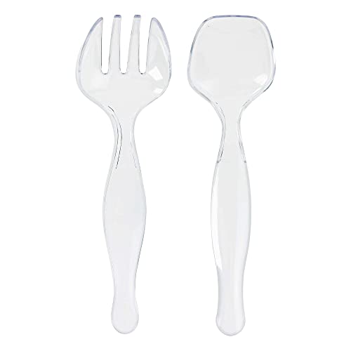 Amscan Clear Serving Fork & Spoon Assortment | 6 Ct.