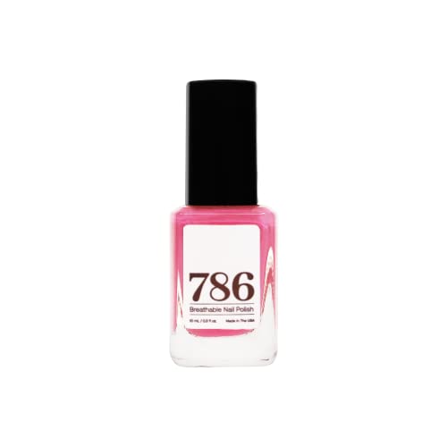 786 Cosmetics Breathable Nail Polish - Vegan Nail Polish, Cruelty-Free, Healthy, Halal Nail Polish, Fast-Drying Nail Polish (Hyderabad)