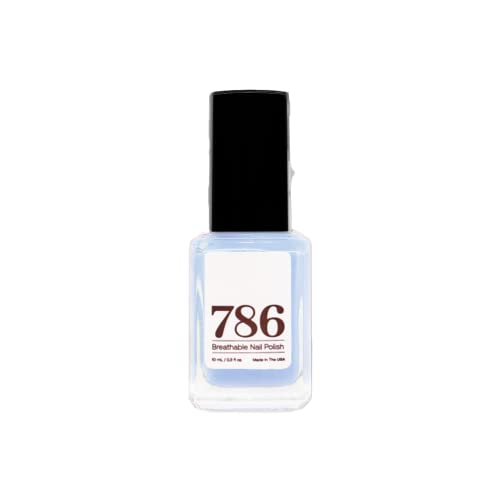 786 Cosmetics Breathable Nail Polish - Vegan Nail Polish, Cruelty-Free, Healthy, Halal Nail Polish, Fast-Drying Nail Polish (Azores)