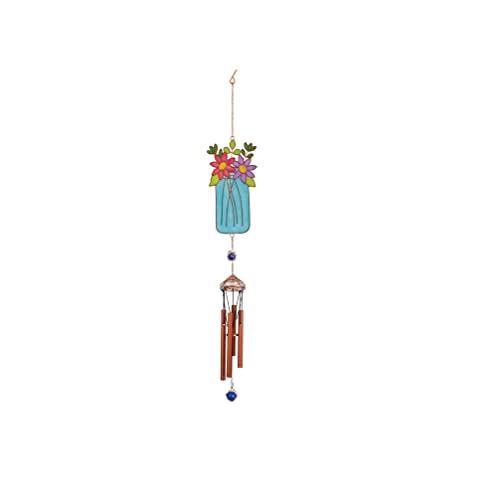 Carson 61278 Mason Jar Wireworks Garden Chime, 35-inch Length