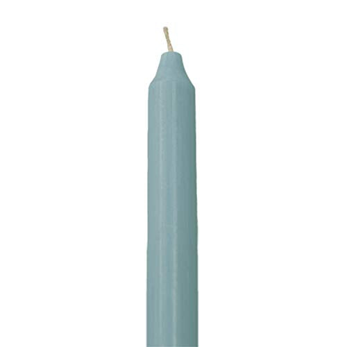 Northern Lights Candle Sticks Premium Tapers 10 inch Wide Tapers 87pc (Prairie Blue)