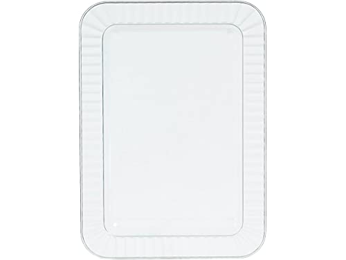 White Premium Plastic Appetizer Trays | 5"x 7" | Pack of 32 | Party Supply