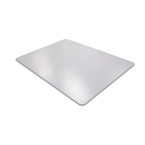 Floortex Cleartex Ultimat Polycarbonate Chairmat for Hard Floors/Carpet Tiles, 48" x 79", Clear, Rectangular (1220019ER)