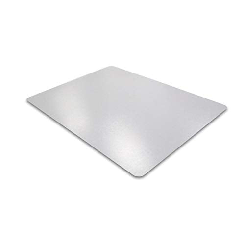 Floortex Cleartex Ultimat Polycarbonate Chairmat for Hard Floors/Carpet Tiles, 48" x 79", Clear, Rectangular (1220019ER)