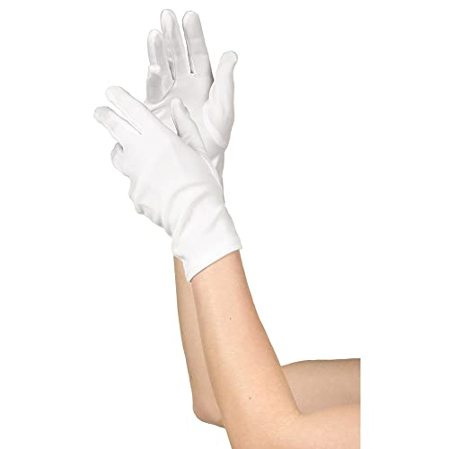 Amscan Short White Gloves