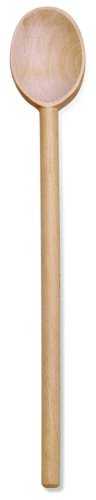 Norpro Oval Wooden Spoon, 14", Bamboo