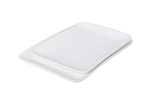 BIA Cordon Bleu 902961S1SIOC Asian Rectangular Platter, 16-inch Length, White