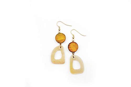 ANJU JEWELRY Omala Collection Up-Cycled Horn Earrings