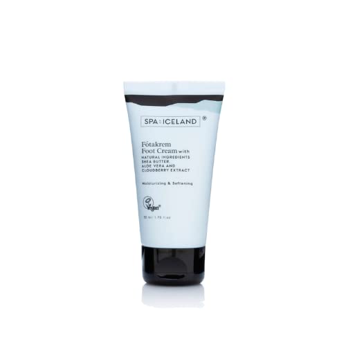 SPA of ICELAND Moisturizing and Softening Foot Cream in Tube, 50ml, Iceland Moss & Thyme