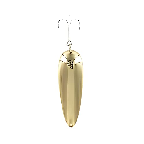 Dardevle 123 Dardevlet - Brass 3/4 oz. - 2 7/8" x 1 3/16"