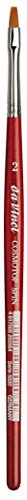Gregory Daniels Fine Arts da Vinci Watercolor Series 5880 CosmoTop Spin Paint Brush, Flat Synthetic with Red Handle, Size 2 (5880-02)