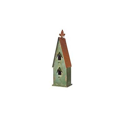 Raz Imports Decorative Bird House, 21.5-inch Height