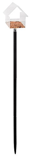 Esschert Design FB375 Acrylic Bird Table House On Stick