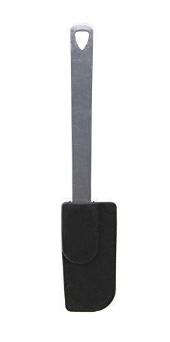 Tablecraft Mini Silicone Spatula with Stainless Steel Handle (HMIN2), Silver