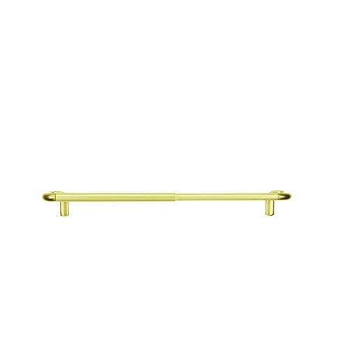 Umbra Twilight Rod-Wrap Around Design is Ideal for Blackout Room Darkening Curtains, 88 to 144 Inches, Brass