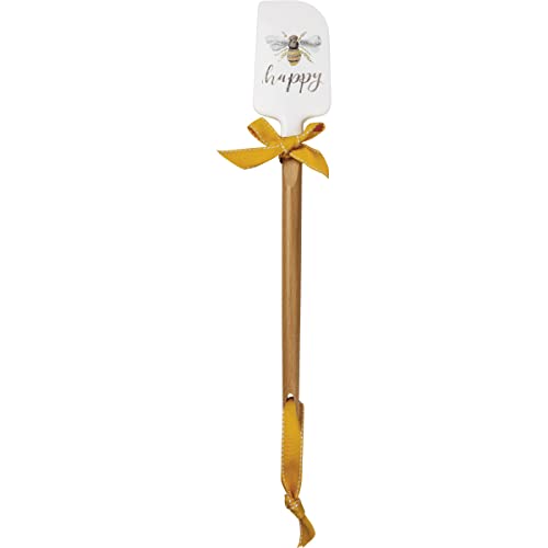 Primitives by Kathy Bee Happy Bee Themed Silicone Spatula