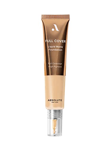 Absolute New York Full Cover Liquid Matte Foundation (Neutral Linen)