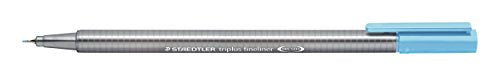 Pens Staedtler Triplus Fineliner Marker Pen - 0.3 mm - Aqua Blue