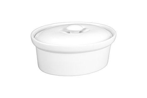 BIA Cordon Bleu 900006S1SIOC Bakeware Oval Casserole Dish, Medium, White