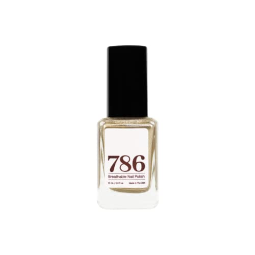 786 Cosmetics Breathable Nail Polish - Vegan Nail Polish, Cruelty-Free, Healthy, Halal Nail Polish, Fast-Drying Nail Polish (Dubai)