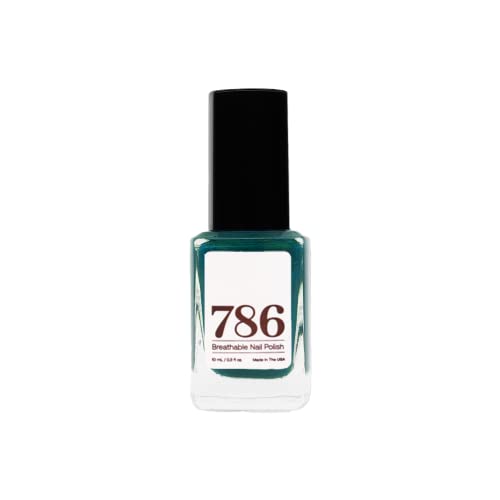 786 Cosmetics Breathable Nail Polish - Vegan Nail Polish, Cruelty-Free, Healthy, Halal Nail Polish, Fast-Drying Nail Polish (Karachi)