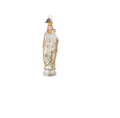 RAZ Imports 4253107 Eric Cortina Collection French Madonna with Child Ornament, 6.25-inch Height, Glass