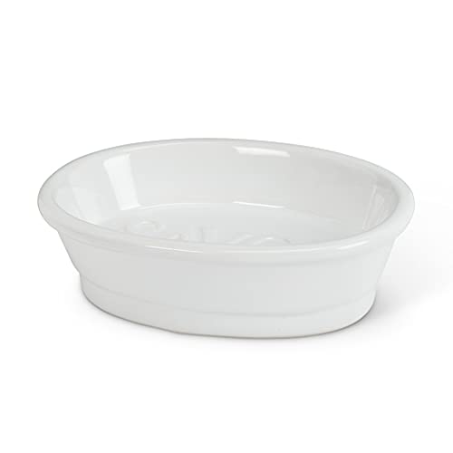 Abbott Collection  Bathtub Soap Dish, White (2 pieces)