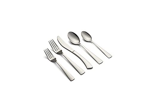 Cambridge Silversmiths Aladin Mirror 20-Piece Flatware Set, Service for 4