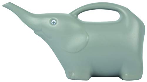 Esschert Design tg244 Elephant Watering Can, Plastic, Gray, Grey