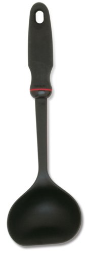 Norpro 1703 Grip-Ez Ladle Dishwasher Safe, One Size, Black