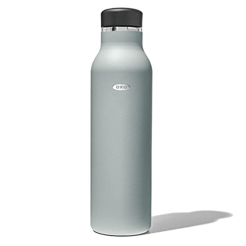 OXO Insulated Water Bottle, 20 oz, Slate