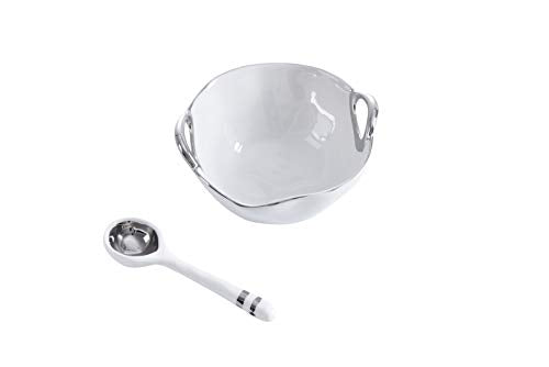Pampa Bay Get Gifty Bowl and Spoon Set, Round Handles Design