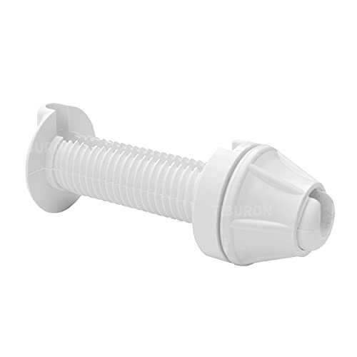 Land N Sea Distributing CABLE THRU-HULL FITTING WHITE