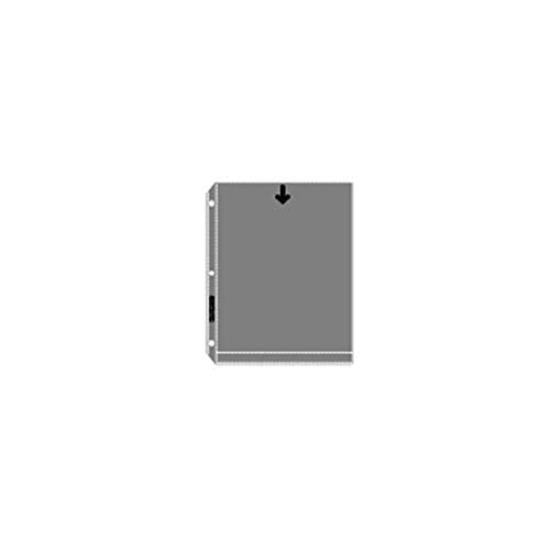 Archivalware Lineco Polypropylene Photo Album Pages, 9 X 11.375 inches, Holds 8 X 10 inch Photos, Pack of 25 (AW24911-25), Black