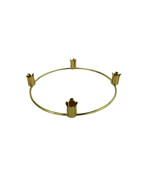 General Wax & Candle Co.. Advent Ring Holder, Gold