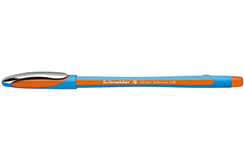 Rediform Schneider Slider Memo XB Orange Ink Pen