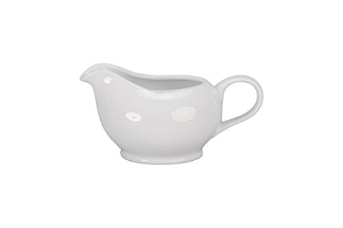 BIA Cordon Bleu 902474S1SIOC Porcelain Pitcher Belly Gravy Boat, White