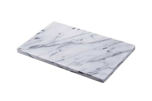 JEmarble Pastry Board 8x12 inch with Non-Slip Rubber Feets for Stability Perfect for Keep the Dough Cool and Chocolate Tempering(Premium Quality)