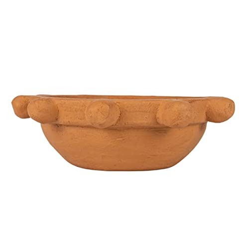 Foreside Home & Garden Beaded Rim Terracotta Trinket Tray