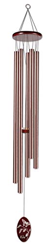Sunset Vista Designs Bronze Classic Wind Chime with Butterfly, Extra Large
