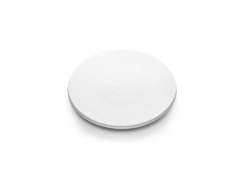 L√©ku√© Duo White Ceramic Plate - 23 cm - Compatible with Round Cake Tin