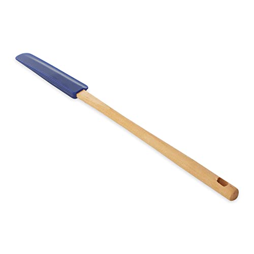 RSVP International Kitchen Tool Collection Skinny Spatula, 11.75", Blue