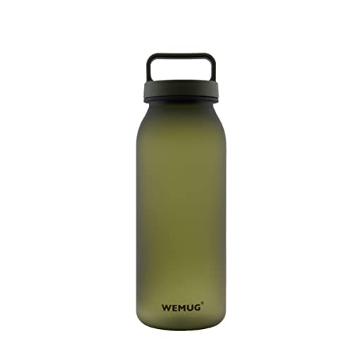 WEMUG Minimalist Water Bottle with Handle, Small 620 ml, BPA-Free Tritan Plastic, Compatible with WEMUG Filter (Optional, filter not included)