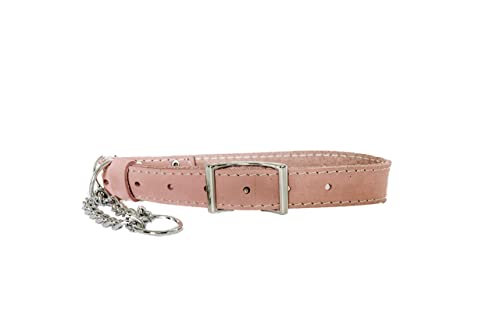 Euro Dog Collar Affordable European Luxury Soft Leather Martingale Dog Collar Made in USA