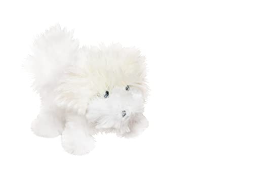 CocoTherapy Oscar Newman Bichon Pipsqueak Toy, 5-inch Length, White