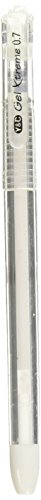 Yasutomo Y&C Gel Xtreme Pen.7mm Pastel White, 0.7mm