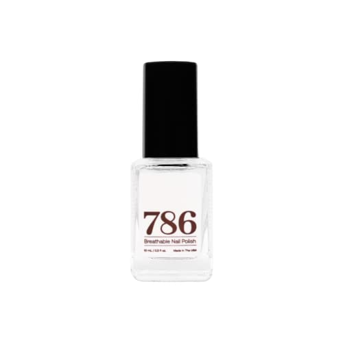 786 Cosmetics Breathable Nail Polish - Vegan Nail Polish, Cruelty-Free, Healthy, Halal Nail Polish, Fast-Drying Nail Polish (Top Coat Matte)