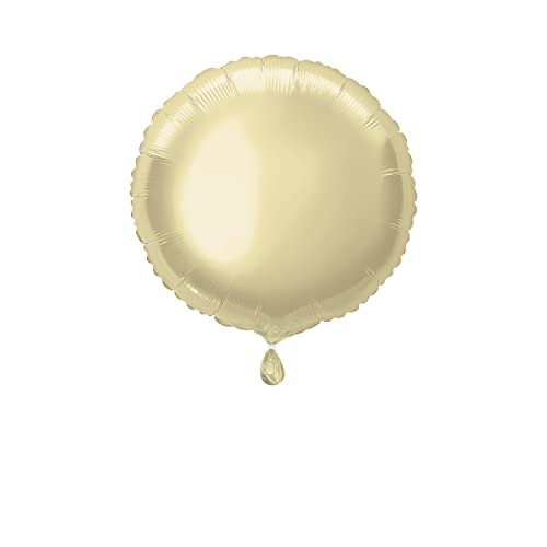 Unique Industries 18" Foil Round Gold Balloon